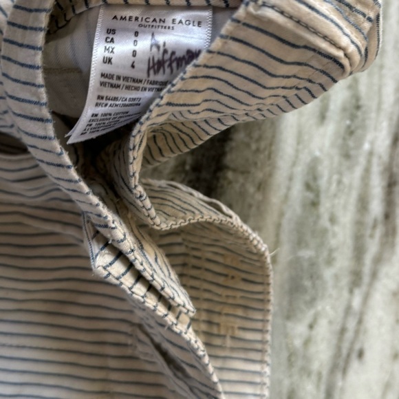 American Eagle Striped Shorts 0 - Picture 3 of 4